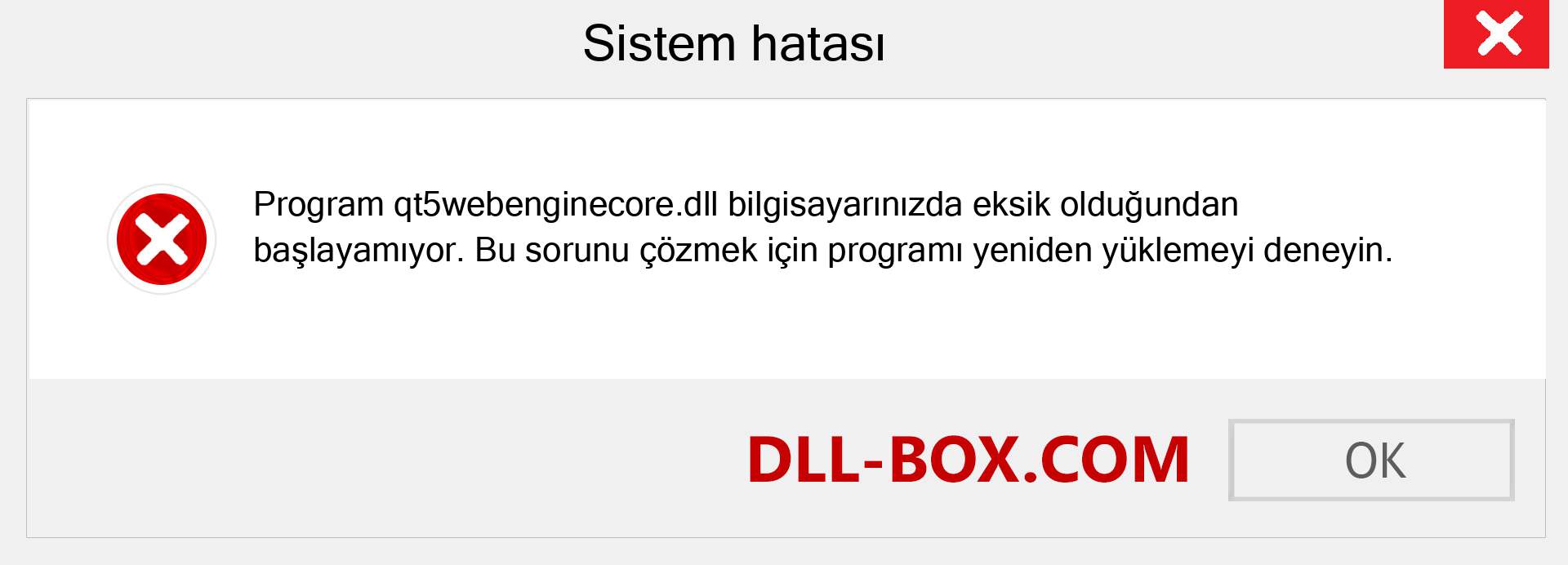 qt5webenginecore.dll dosyası eksik mi? Windows 7, 8, 10 için İndirin - Windows'ta qt5webenginecore dll Eksik Hatasını Düzeltin, fotoğraflar, resimler